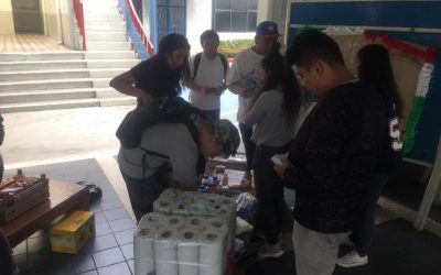 Brigada para recolectar víveres 20 SEP 2017