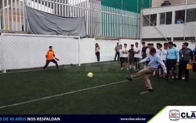 Inauguración de torneo interpreparatorias