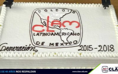 Ceremonia de clausura de curso. Generación 2015 – 2018