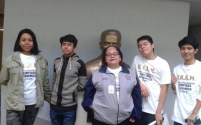 Nuestro equipo representativo en la olimpiada de química