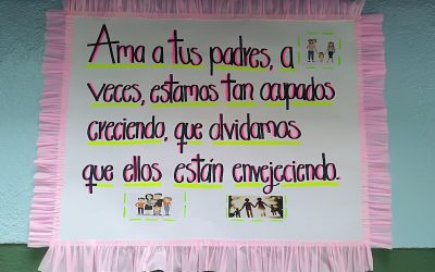 Nuestros alumnos generando mensajes de conciencia social